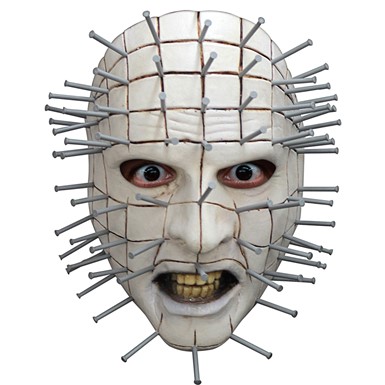 Adult Classic Hellraiser Pinhead Face Mask