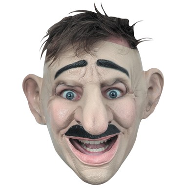 Adult Customizable Hairstyle Big Nose Funny Mask