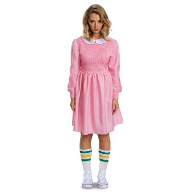 Adult Deluxe Eleven Dress Stranger Things Costume