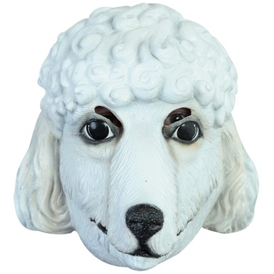 Adult French Poodle Dog Animal Mask