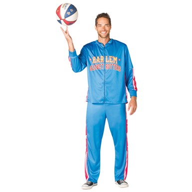 Adult Harlem Globetrotters Warm Up Suit Basketball Costume