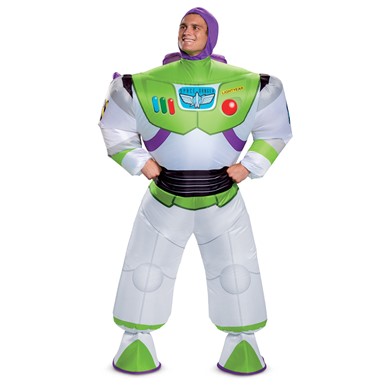 Adult Inflatable Buzz Lightyear Toy Story Costume