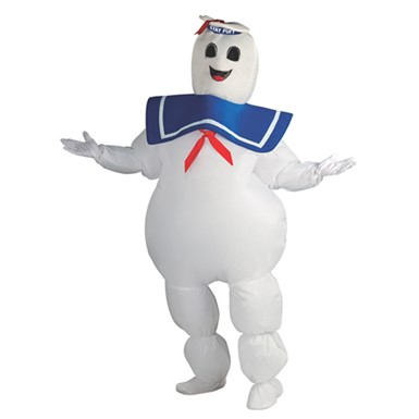 Adult Inflatable Stay Puft Ghostbuster Costume Standard