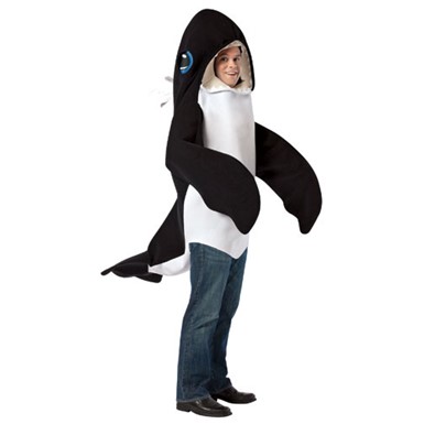 Adult Killer Whale Halloween Marine Animal Costume
