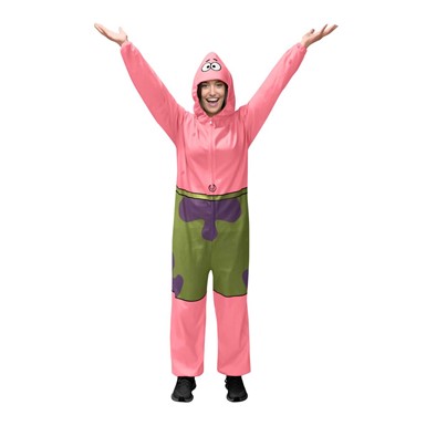 Adult Patrick Starfish Comfy Wear Jumpsuit Costume