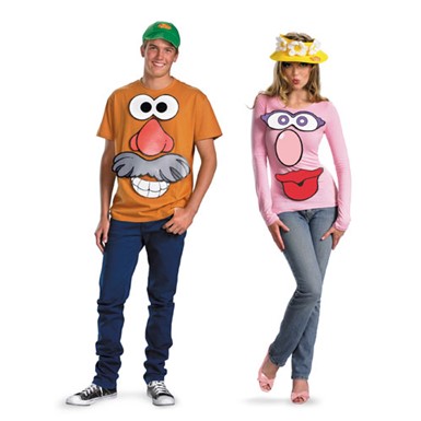 Adult Potato Head Kit Funny Halloween Costume