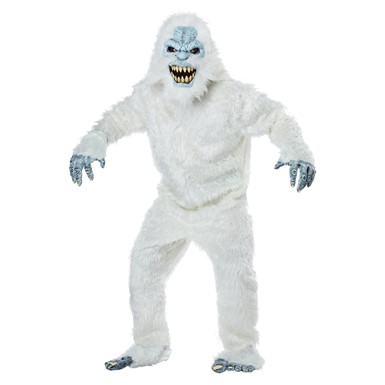 Adult Snow Beast Monster Halloween Costume