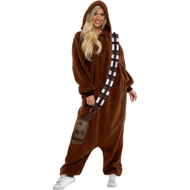 Adult Star Wars Classic Chewbacca Jumpsuit Halloween Costume