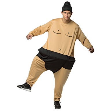 Adult Sumo Hoopster Halloween Costume
