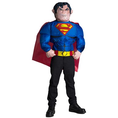 Adult Superman Inflatable Costume Top