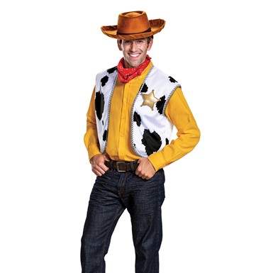 Adult Toy Story Woody Cowboy Costume Kit