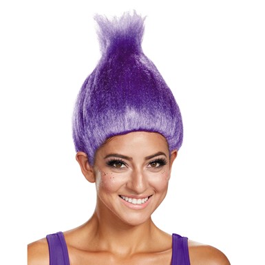 Adult Purple Wacky Troll Costume Wig Troll Costume Wigs