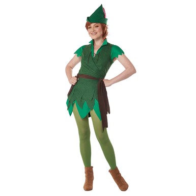 Adult Womens Peter Pan Neverland Halloween Costume