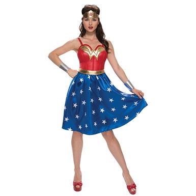 Adult Wonder Woman Dress DC Superhero Costume