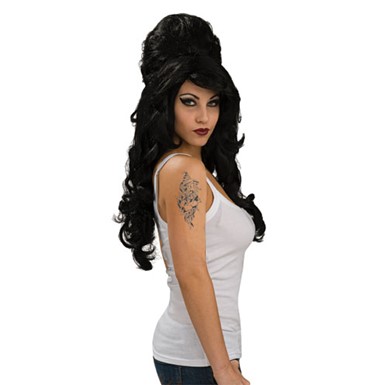 Amy Winehouse Rehab Wig Costume Accessory
