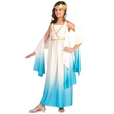 Ancient Greek Goddess Girls Halloween Costume