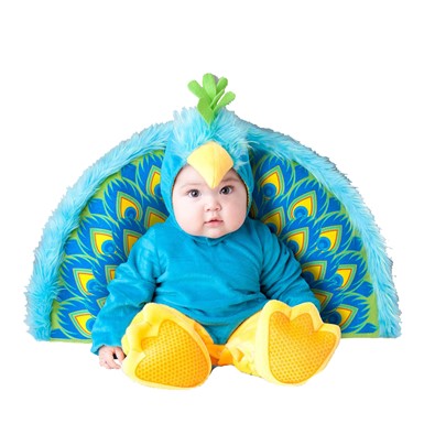 Baby Precious Peacock Animal Bird Halloween Costume