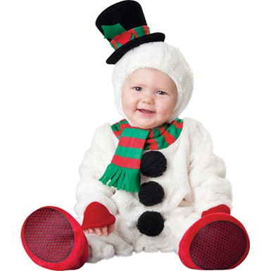 Baby Silly Snowman Christmas Halloween Costume