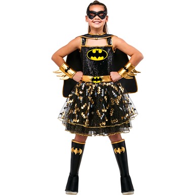 Batman Dress Girls DC Comics Halloween Costume