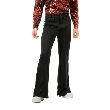 Black Disco 70's Adult Halloween Costume Pants