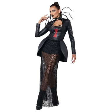 Black Widow Spider Sexy Womens Adult Costume