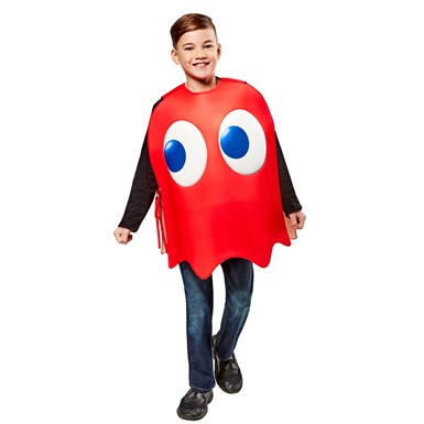 Blinky Red Pac-Man Monster Child Costume Size Standard