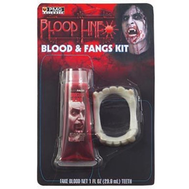 Blood & Fangs Kit for Halloween Costume