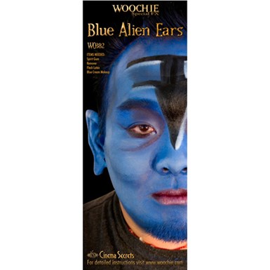 Blue Alien Ears Halloween Costume Accessories