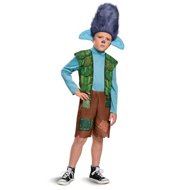 Boys Branch Trolls 2 World Tour Classic Kids Costume