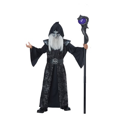 Boys Dark Wizard Halloween Costume