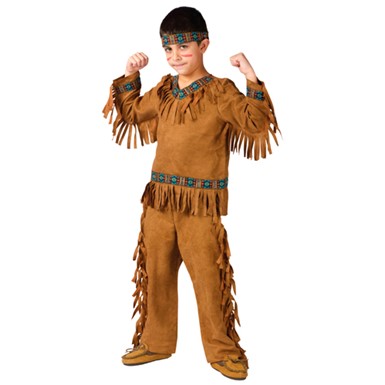 Boys Indian Chief Halloween Native American Costumes