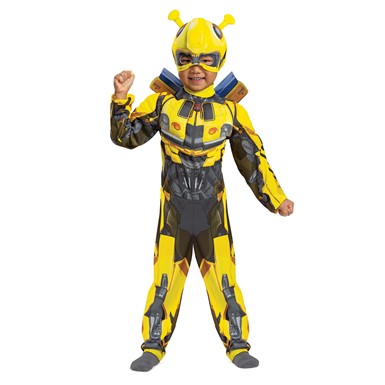 Bumblebee Transformers Toddler Muscle Costume