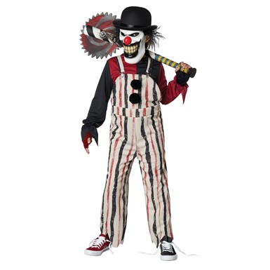 Carnival Creepster Clown Child Halloween Costume