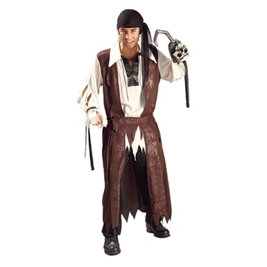 Carribean Pirate Mens Adult Standard Size Costume