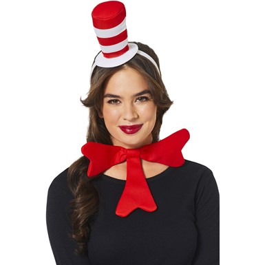 Cat in the Hat Adult Halloween Costume Kit