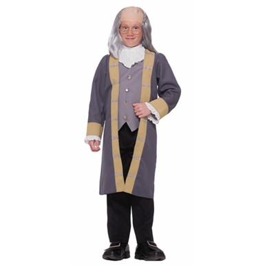 Child Benjamin Franklin Halloween Costume