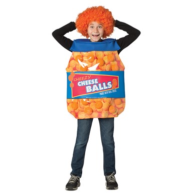 Child Cheese Balls Snack Food Costume