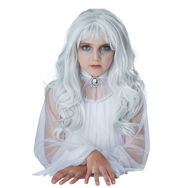 Child Ghost Halloween Wig