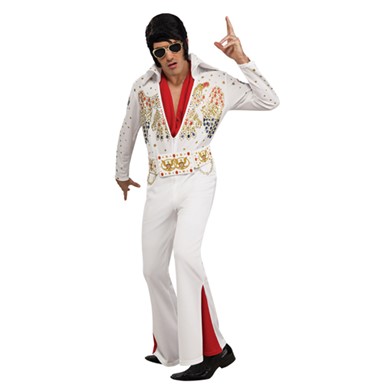 Deluxe Elvis Presley Jumpsuit Adult Halloween Costume