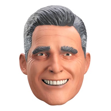 Deluxe Mitt Romney Halloween Costume Accessory Mask