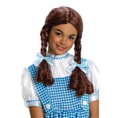 Dorothy from Wizard of Oz Brown Braided Wig