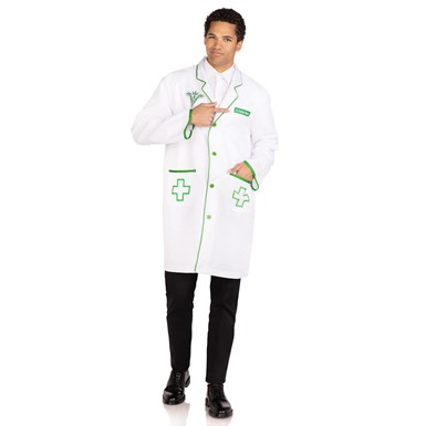 Dr. Graham O'Hash Doctor Adult Lab Coat Costume