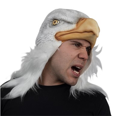 Eagle Helmet Bird Adult Halloween Costume Accessory