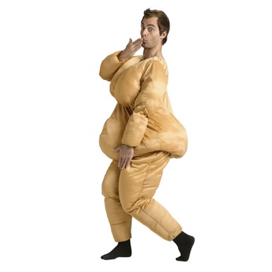 Fat Suit Costume - Adult Funny Halloween Accessories