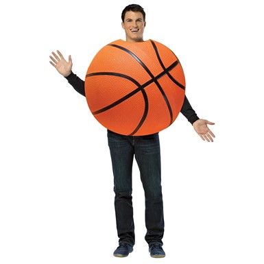 Get Real Basketball Adult Sports Halloween Costume