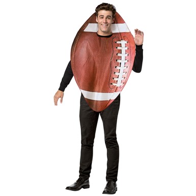 Get Real Football Adult Sports Halloween Costume
