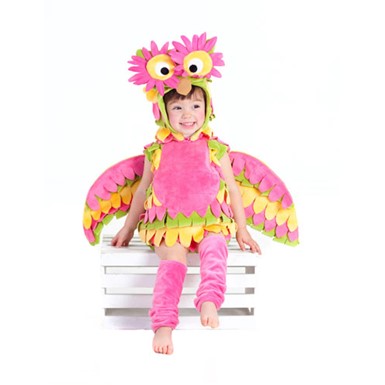Girls Infant Holly Owl Bird Halloween Costume