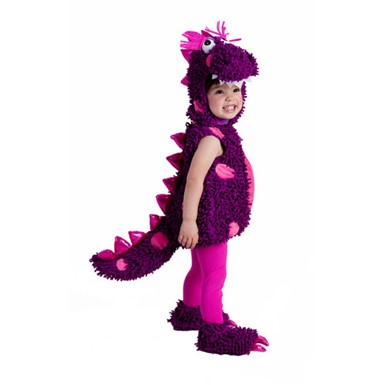 Girls Paige the Dragon Purple Infant Halloween Costume
