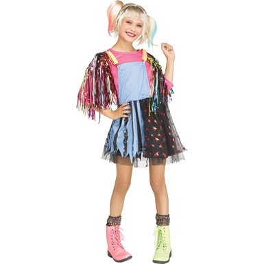 Girls Roller Derby Rascal Child Halloween Costume