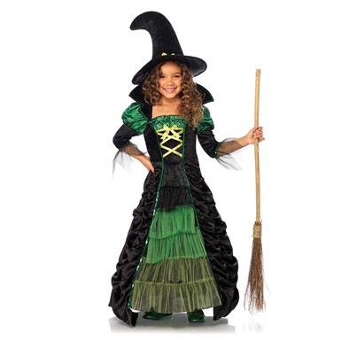 Girls Storybook Witch Dress Costume